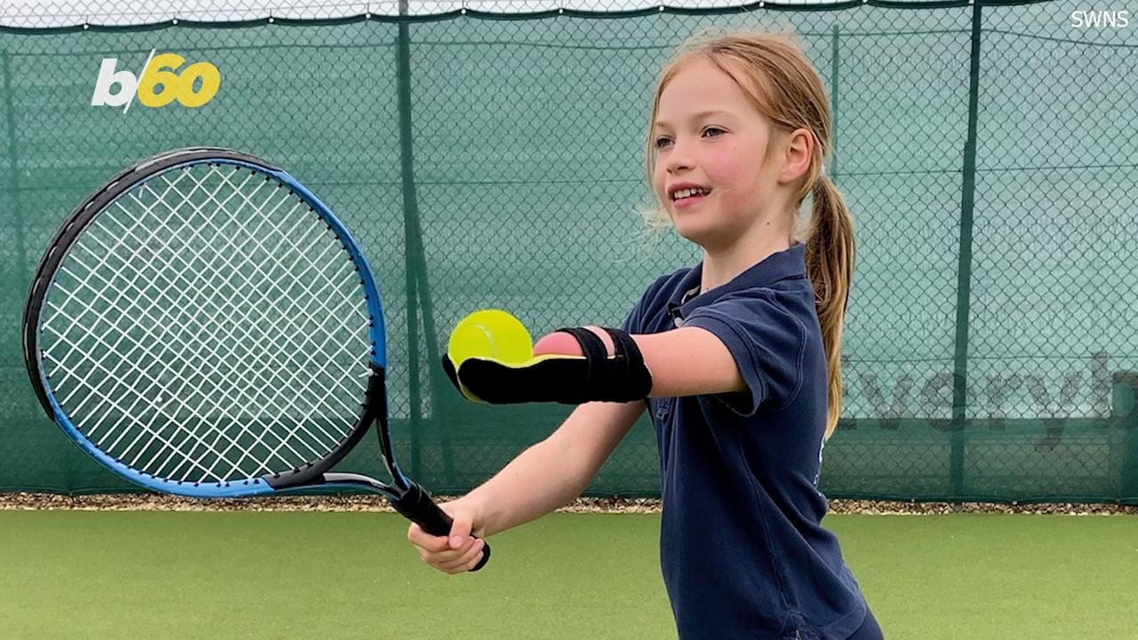9-Year-Old Wins First Tennis Tournament Thanks to New Prothstetic