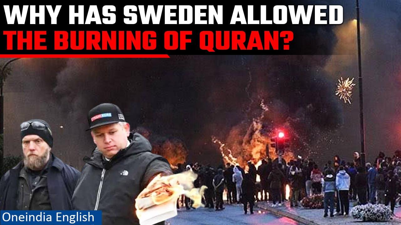 Sweden Police allows burning of Quran at the start of Eid al-Adha | Oneindia News