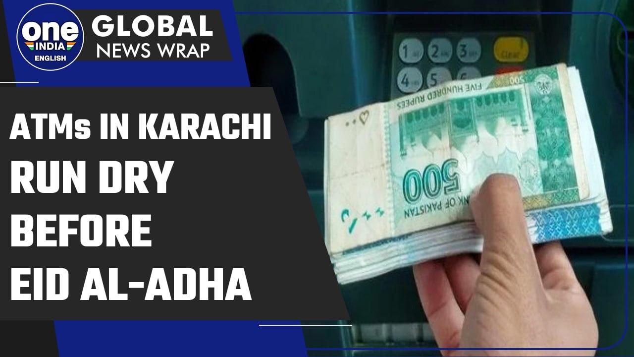 Pakistan: ATMs run dry in Karachi before Eid al-Adha, people get angry | Oneindia News