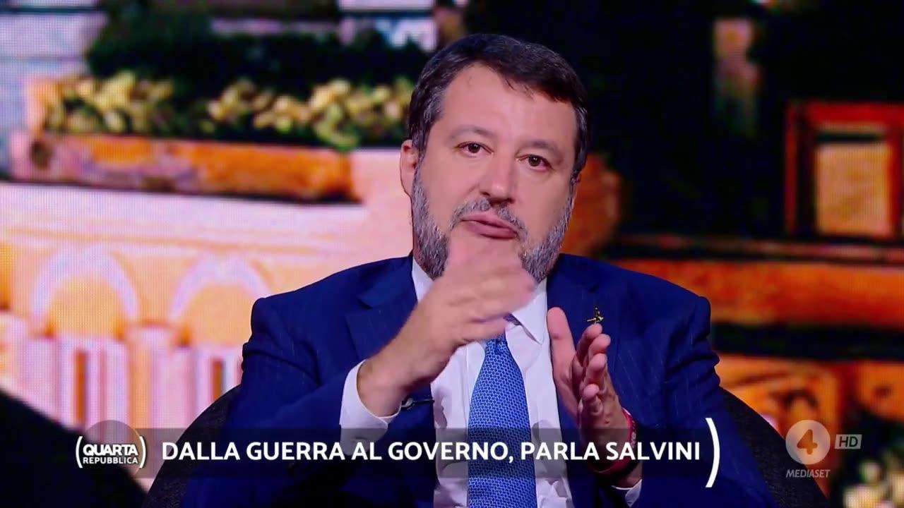 🔴 Matteo Salvini a Quarta Repubblica (Rete4, 26/06/2023)