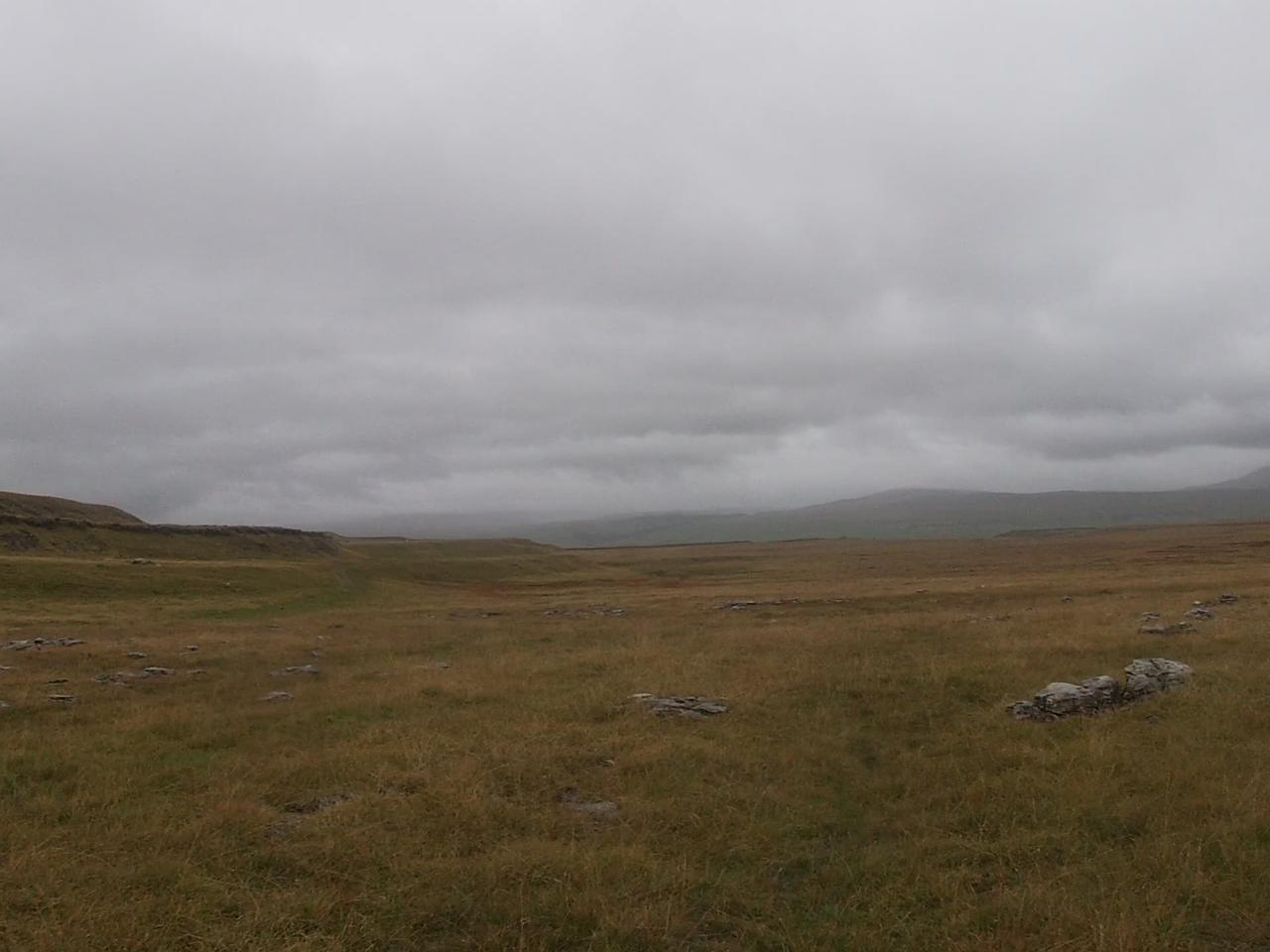 The Start of The 3 Peaks Adventure 2023 Ingleborough On top  of the Ingleborough Clouds