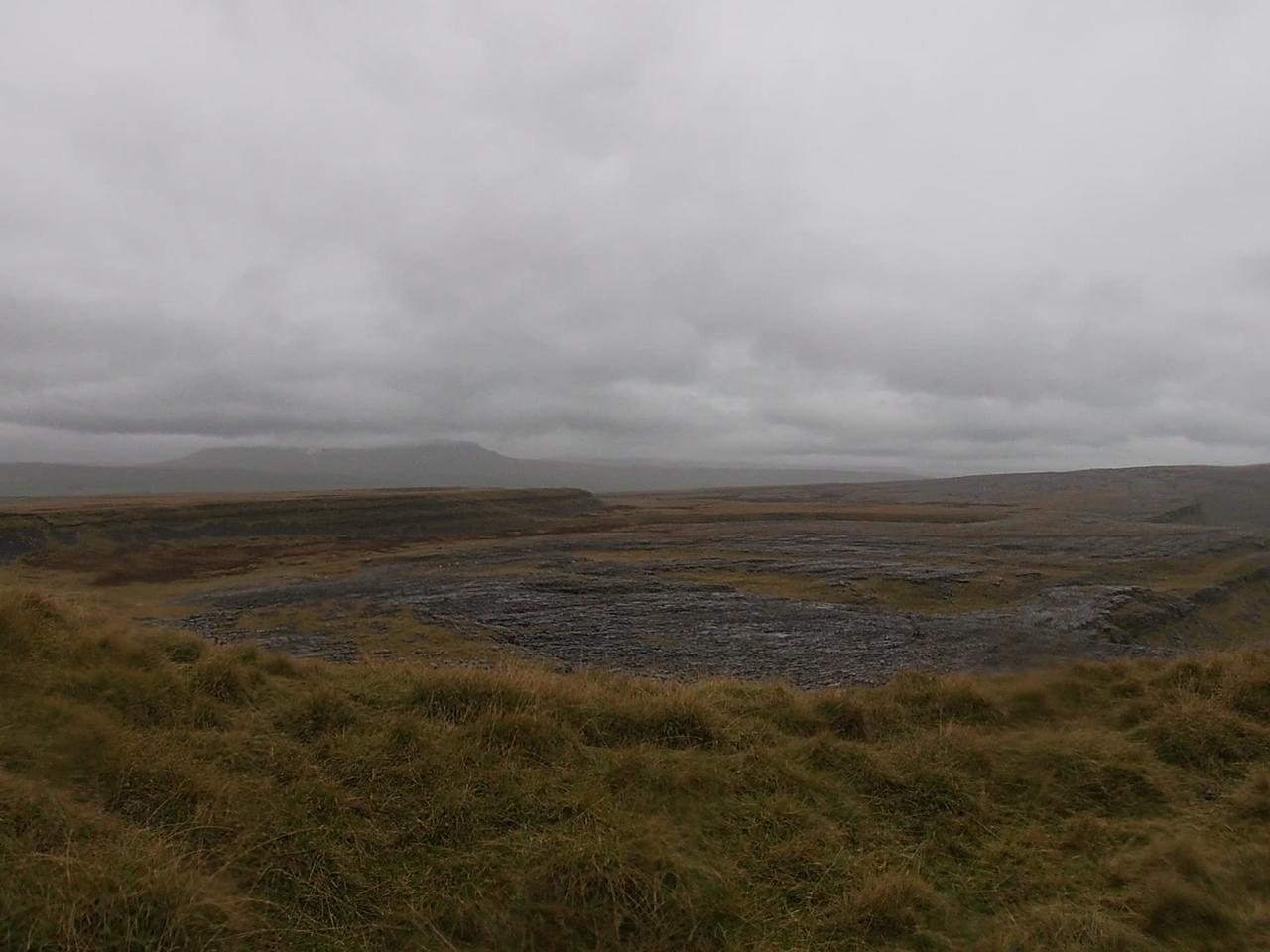 The Start of The 3 Peaks Adventure 2023 Ingleborough On top of the Ingleborough Clouds 40
