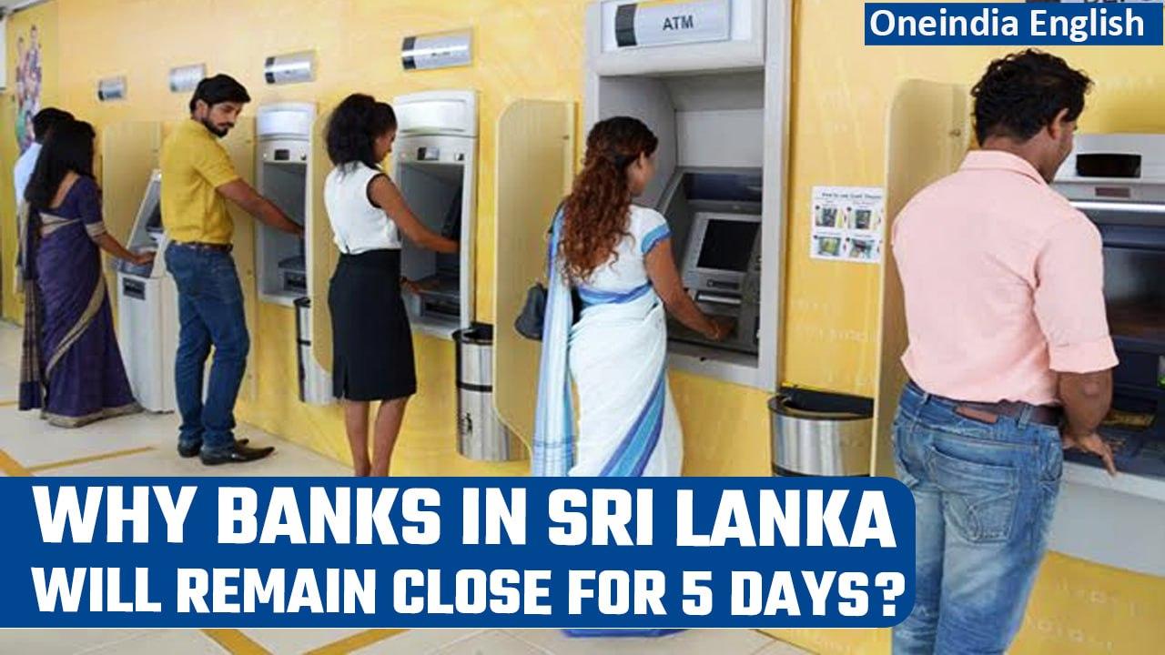 Sri Lanka: Banks to remain close for five days from Thursday as a cool-off period | Oneindia News