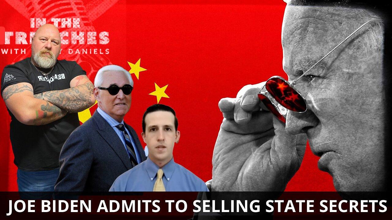 LIVE @9PM: JOE BIDEN ADMITS TO SELLING STATE SECRETS WITH ROGER STONE