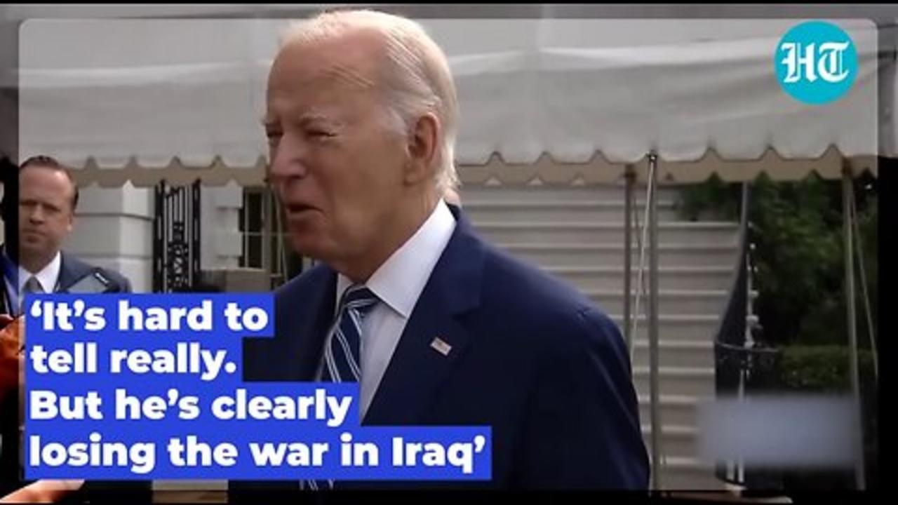 "Putin Losing War in Iraq": Biden Embarrasses Himself Again; Questioned On Wagner