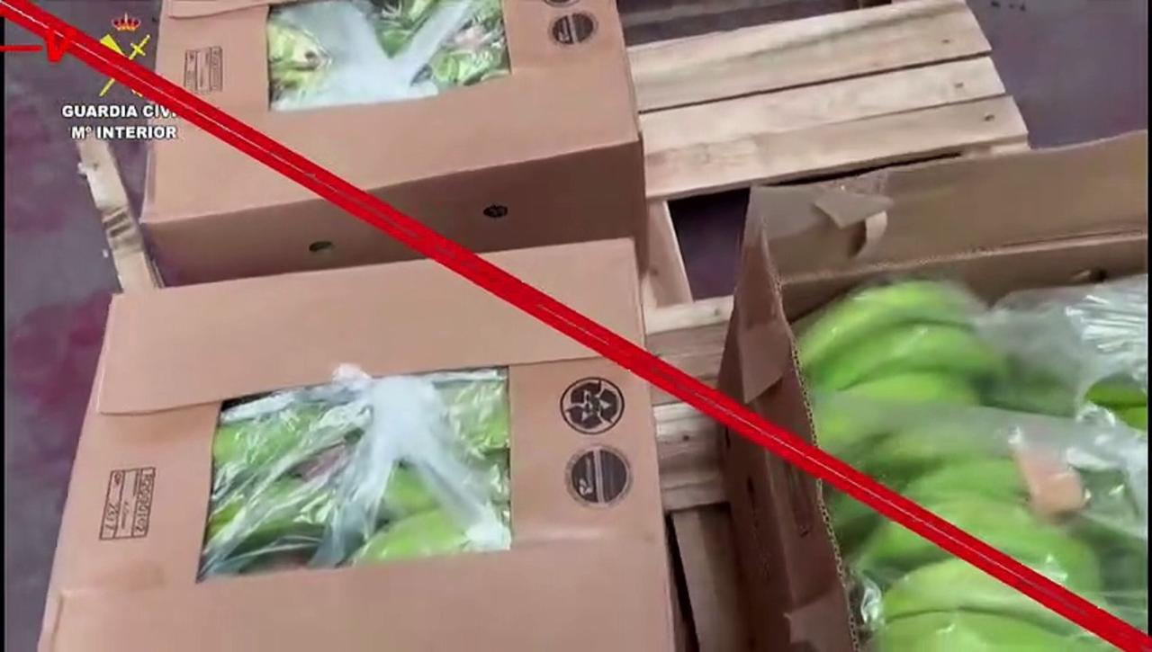 Police in Spain Seize 6.5 Tons of Cocaine Hidden in Banana Shipments