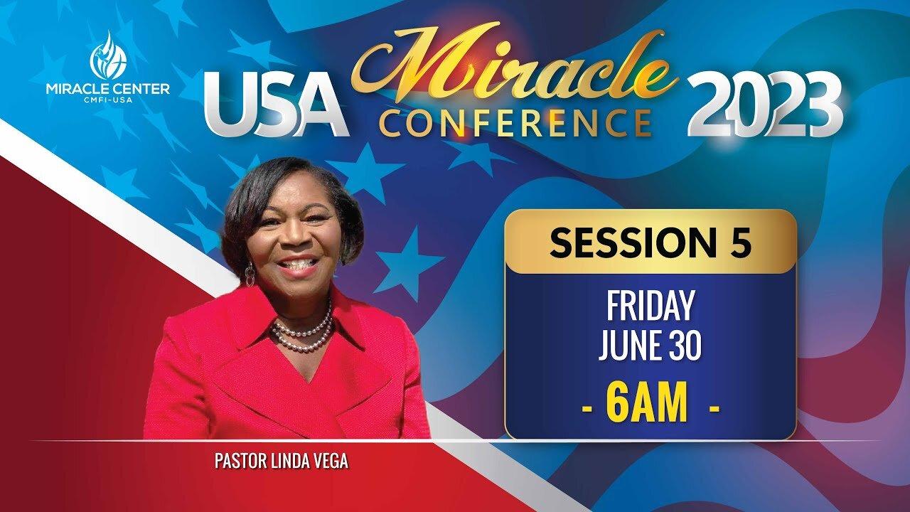 USA Miracle Conference I Session 5 One News Page VIDEO