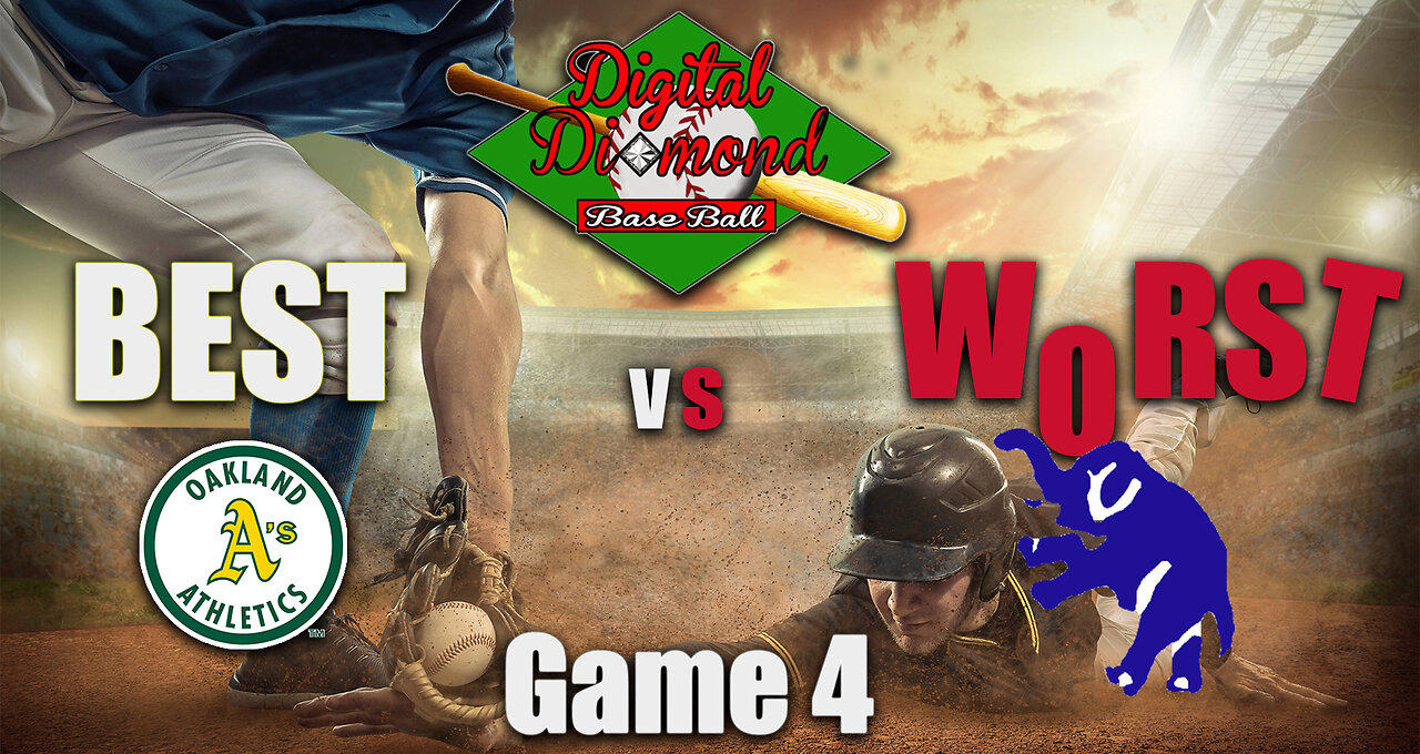 The Best vs The Worst Series (Gm 4) | Digital Diamond Baseball