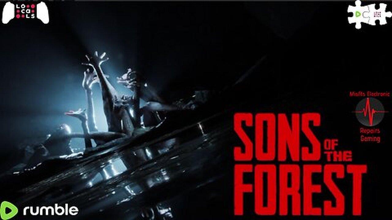 "LIVE" Playing "Sons of the Forest" Dedicated Server Big Head Mode, Building & more Come Hang out