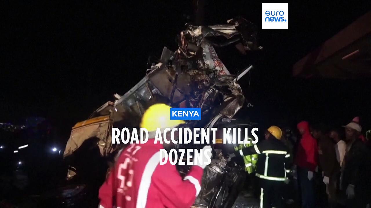 At least 51 people killed in road accident in western Kenya, 32 injured, police and Red Cross say