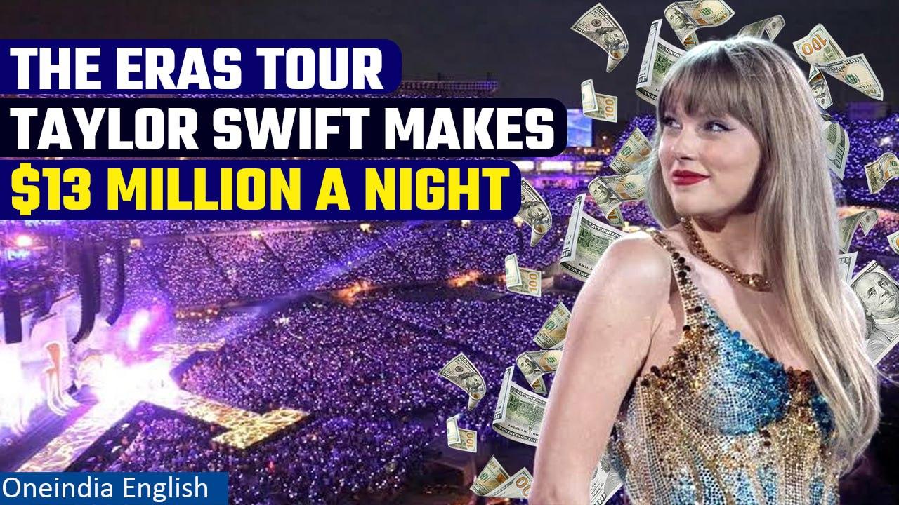 Taylor Swift makes $13 million per night on her tour, to create another history | Oneindia News