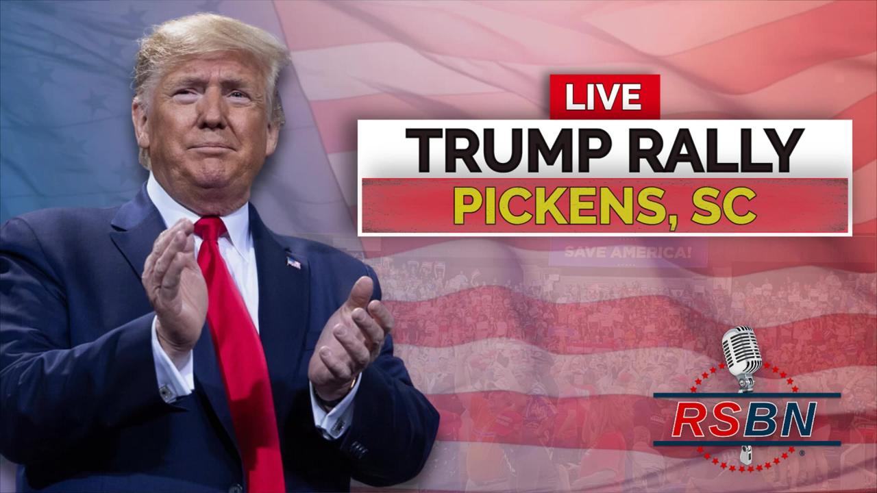 🔴 Trump Rally LIVE: President Donald J. Trump Holds Save America Rally in Pickens, SC 7/1/23