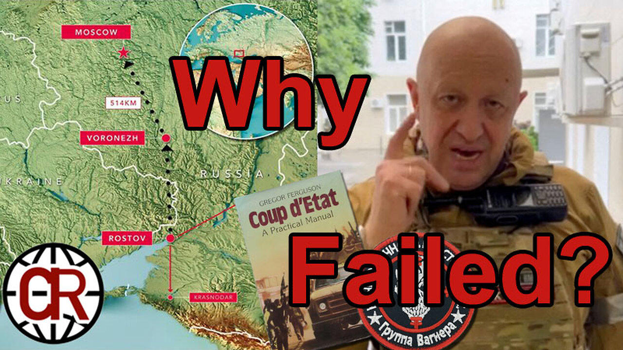 Why did the Russian Coup by Wagner Group fail? - Crisis Report  Пригожин - Группа Вагнера Неуспешн�