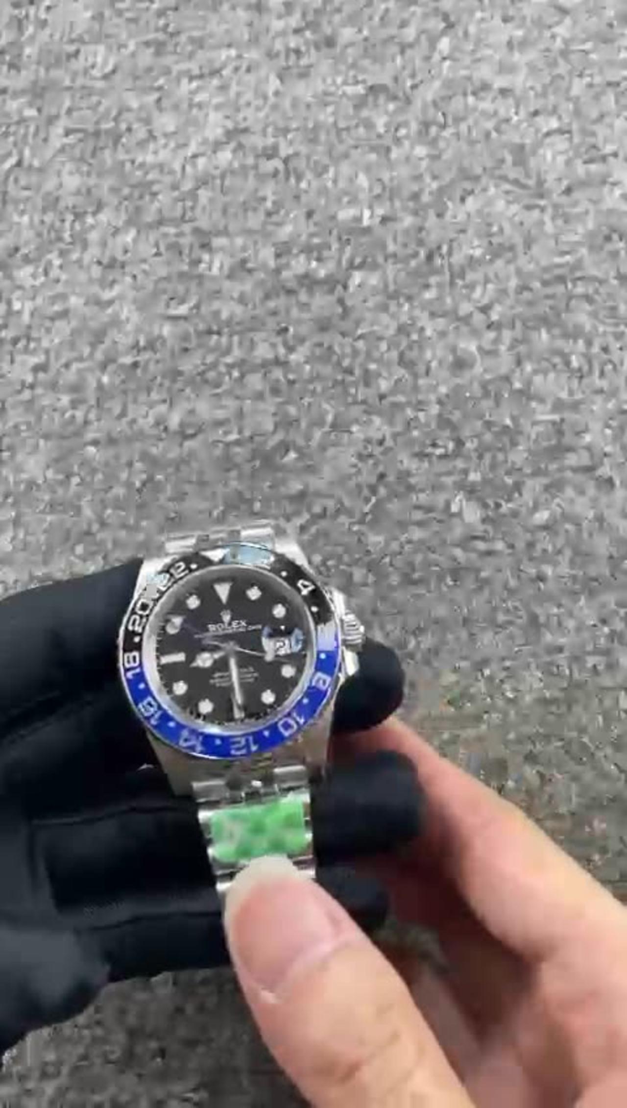 Rolex GMT master ii Batgirl