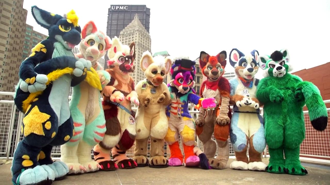 WATCH: Tens of thousands of furries flock to - One News Page VIDEO