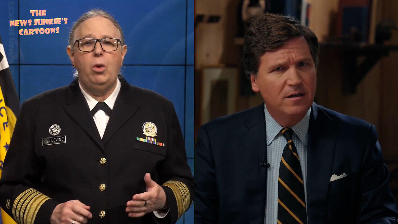 Tucker Carlson: "Rick from Boston is telling us he wants to be known as female Admiral Rachel Levine. Accept his lie or pay