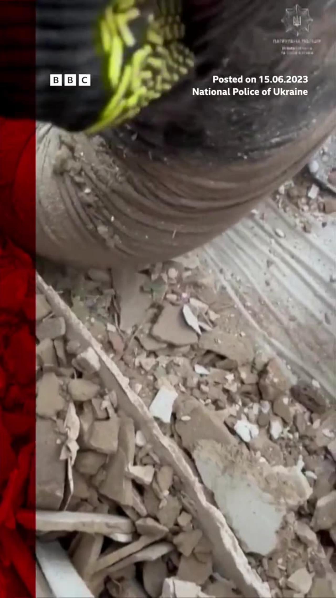 A Woman Was Pulled Alive From Rubble In Ukraine. - One News Page VIDEO