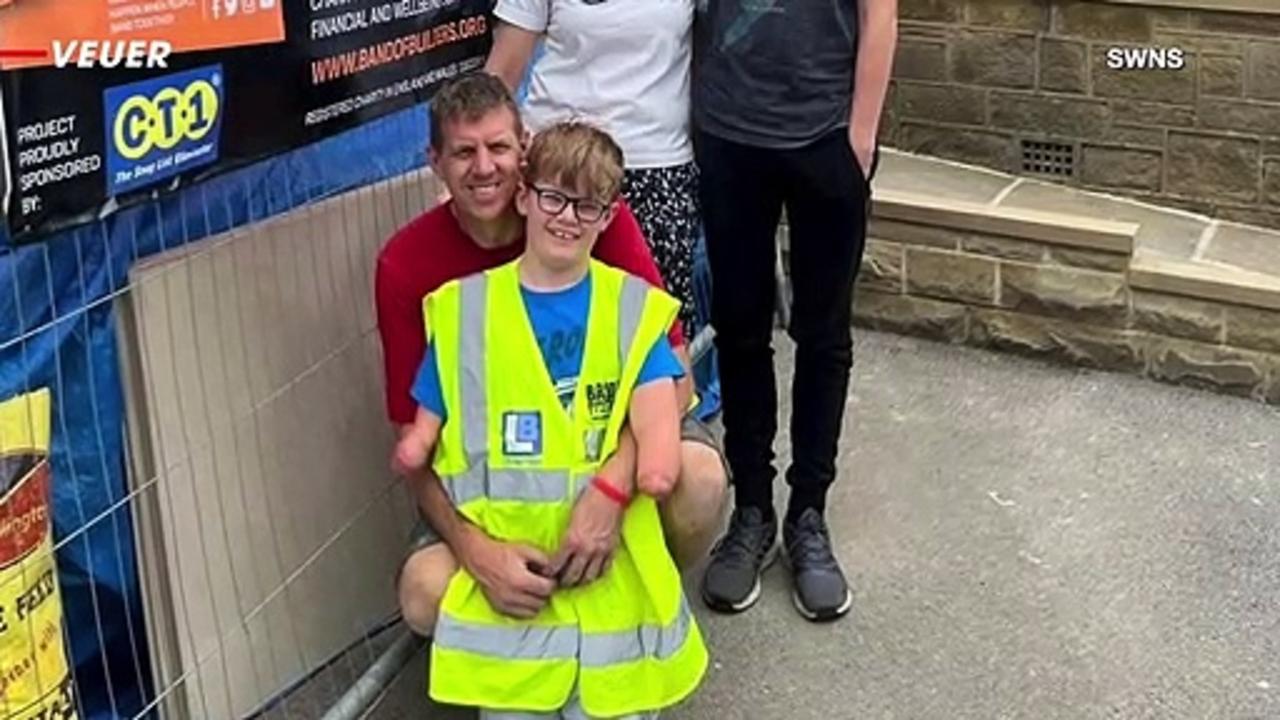 These Builders Help a Young Quad-amputee For Free