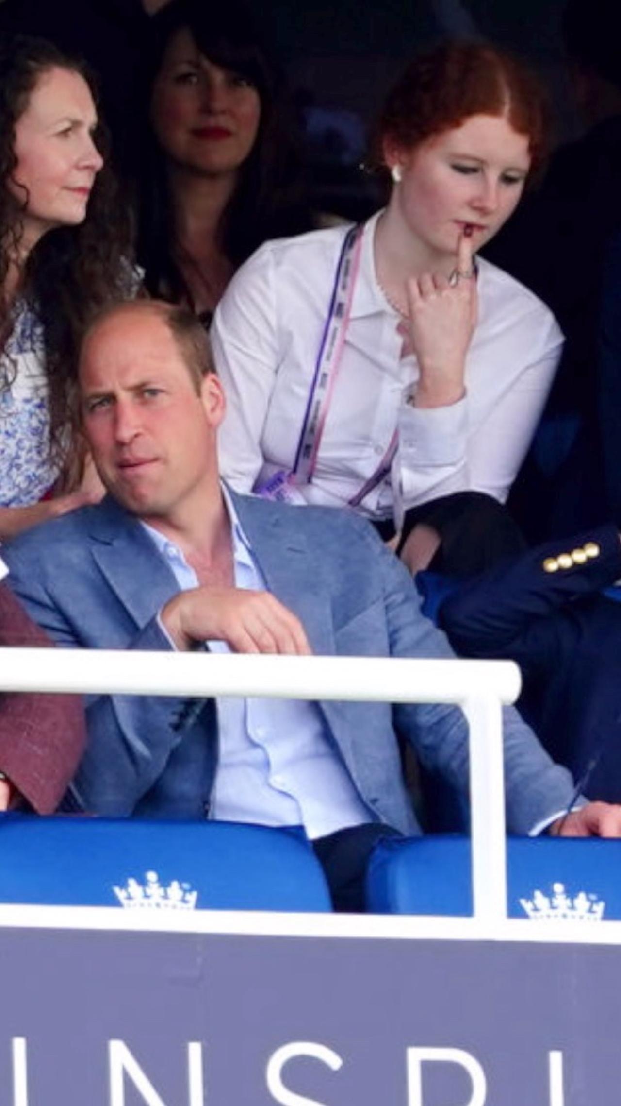 An Unexpected Royal Audience at the England V Australia Ashes