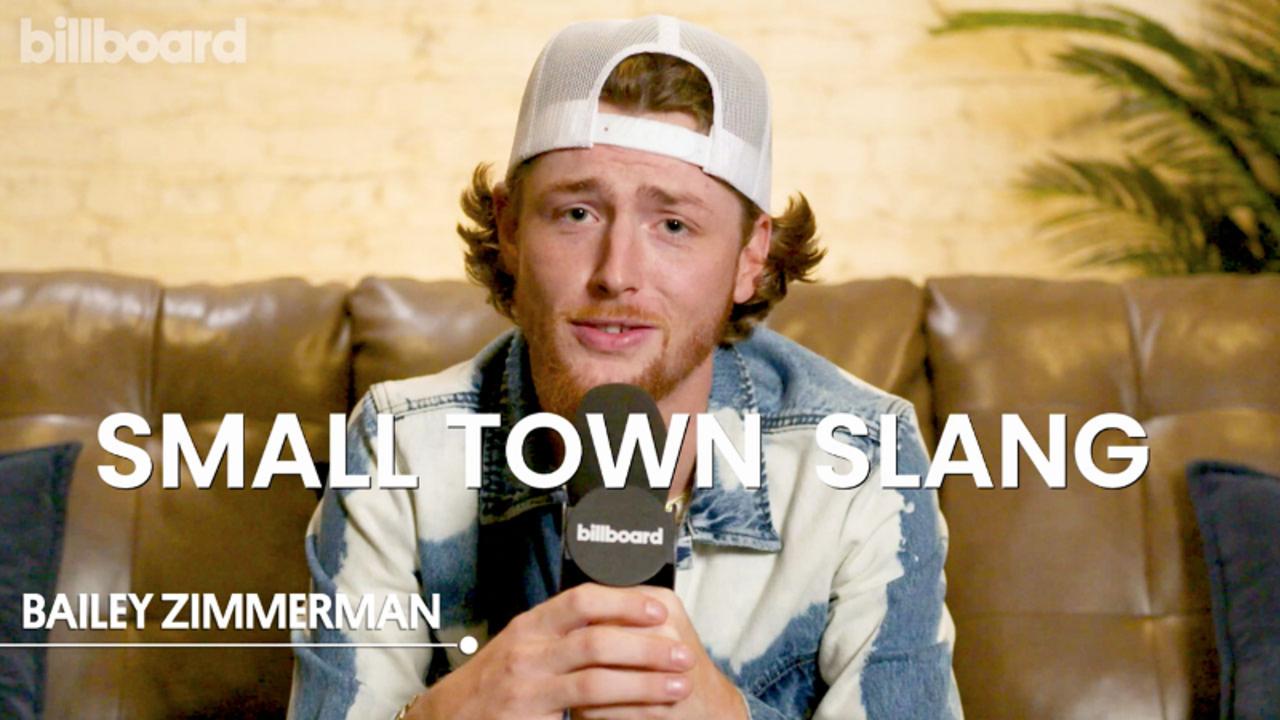 Bailey Zimmerman Reveals His Favorite Small Town Slang | Billboard Country Live