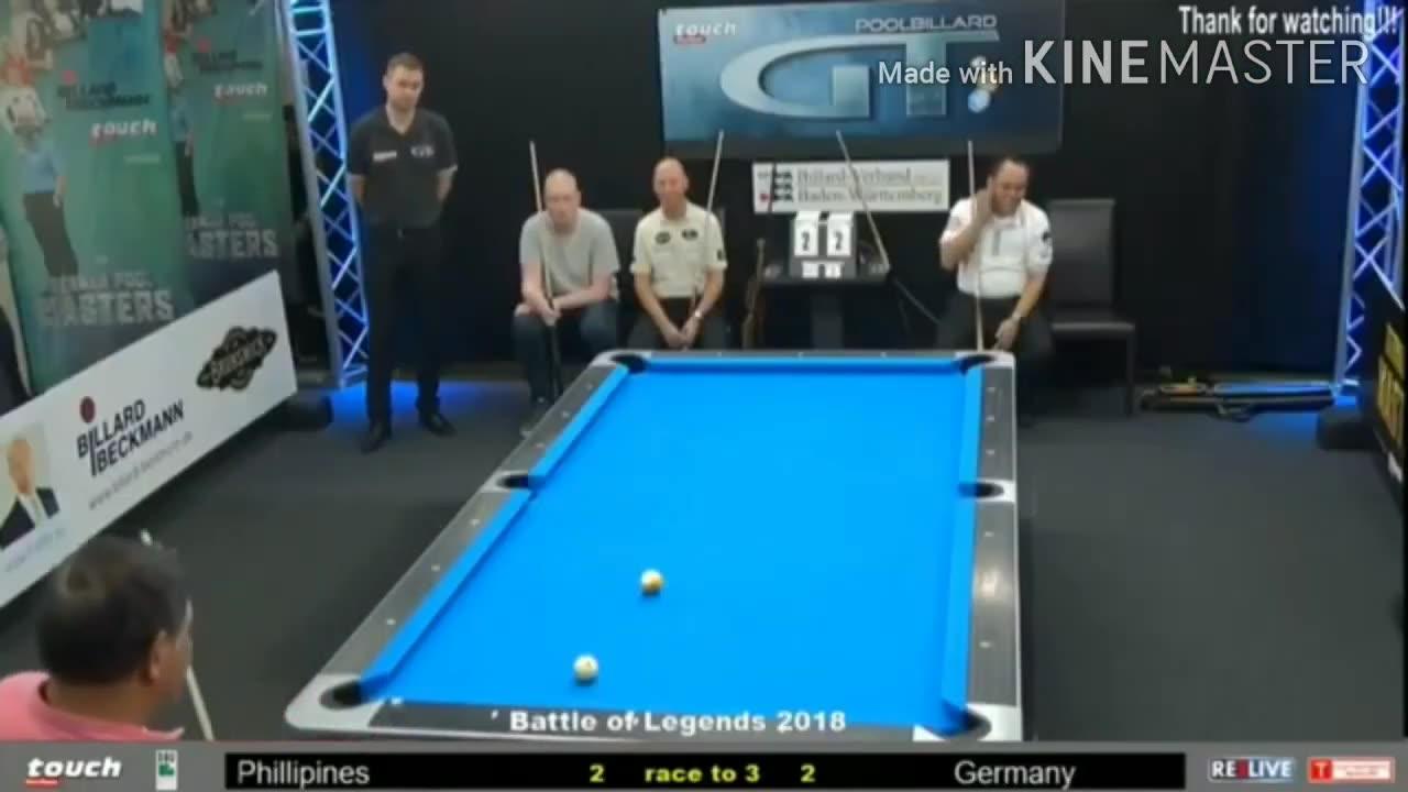 The Greatest Pool Player of All time Efren One News Page VIDEO