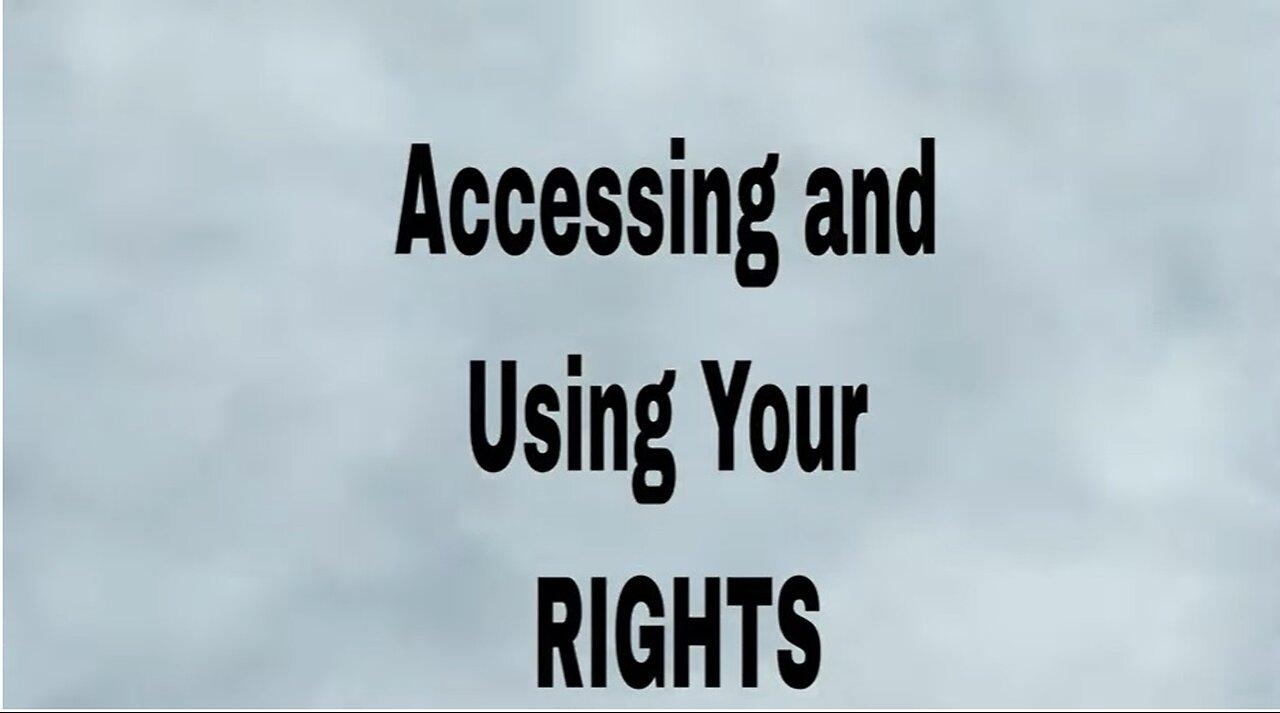 Assessing Your Natural Rights - One News Page VIDEO