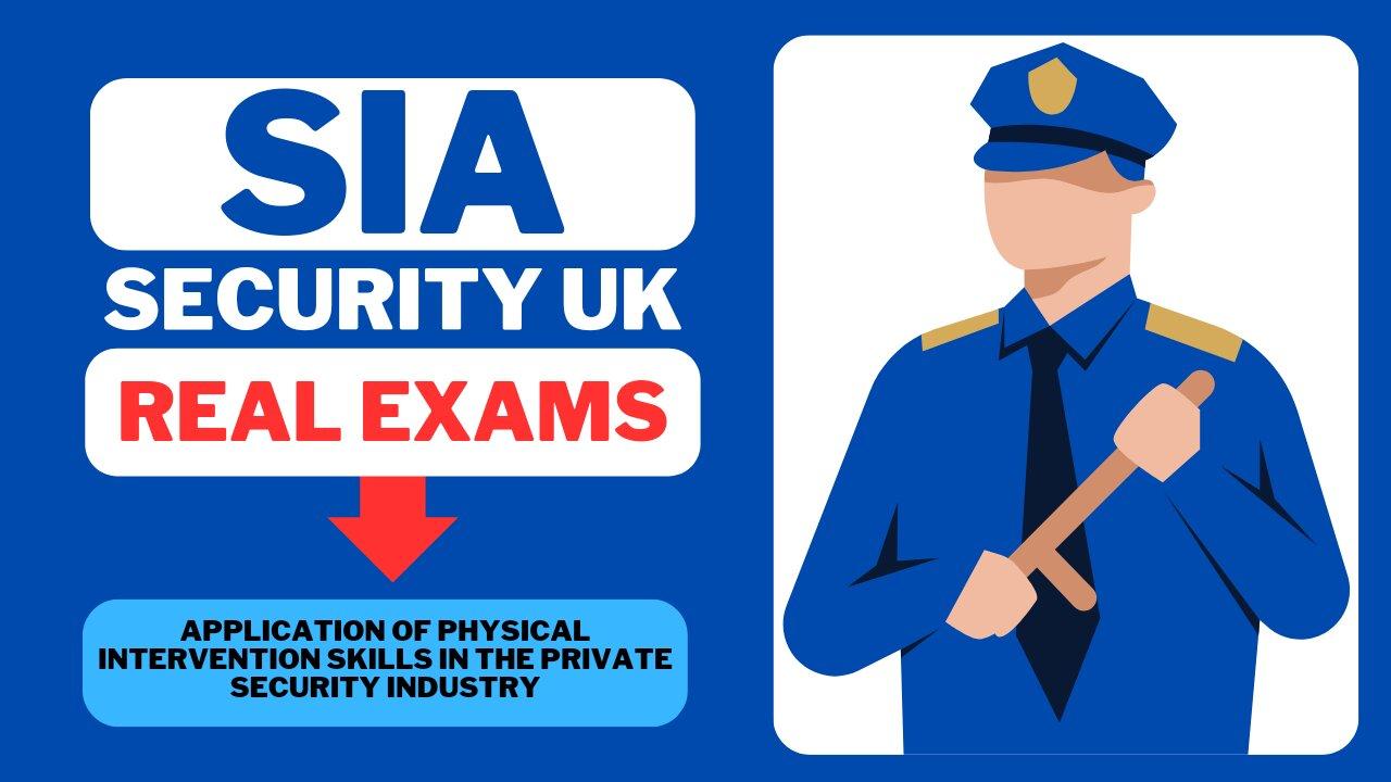 Sia Security License UK REAL EXAM QUESTIONS One News Page VIDEO