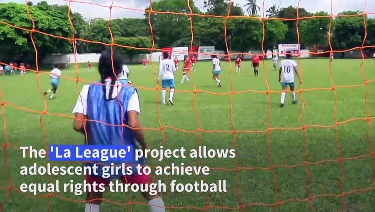 Football empowers adolescent girls in Nicaragua