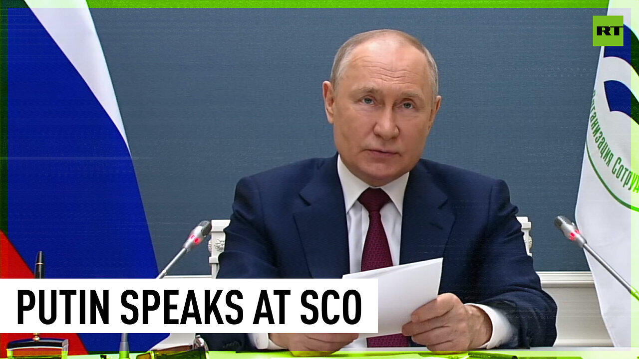 Putin speaks at SCO summit hosted by New Delhi