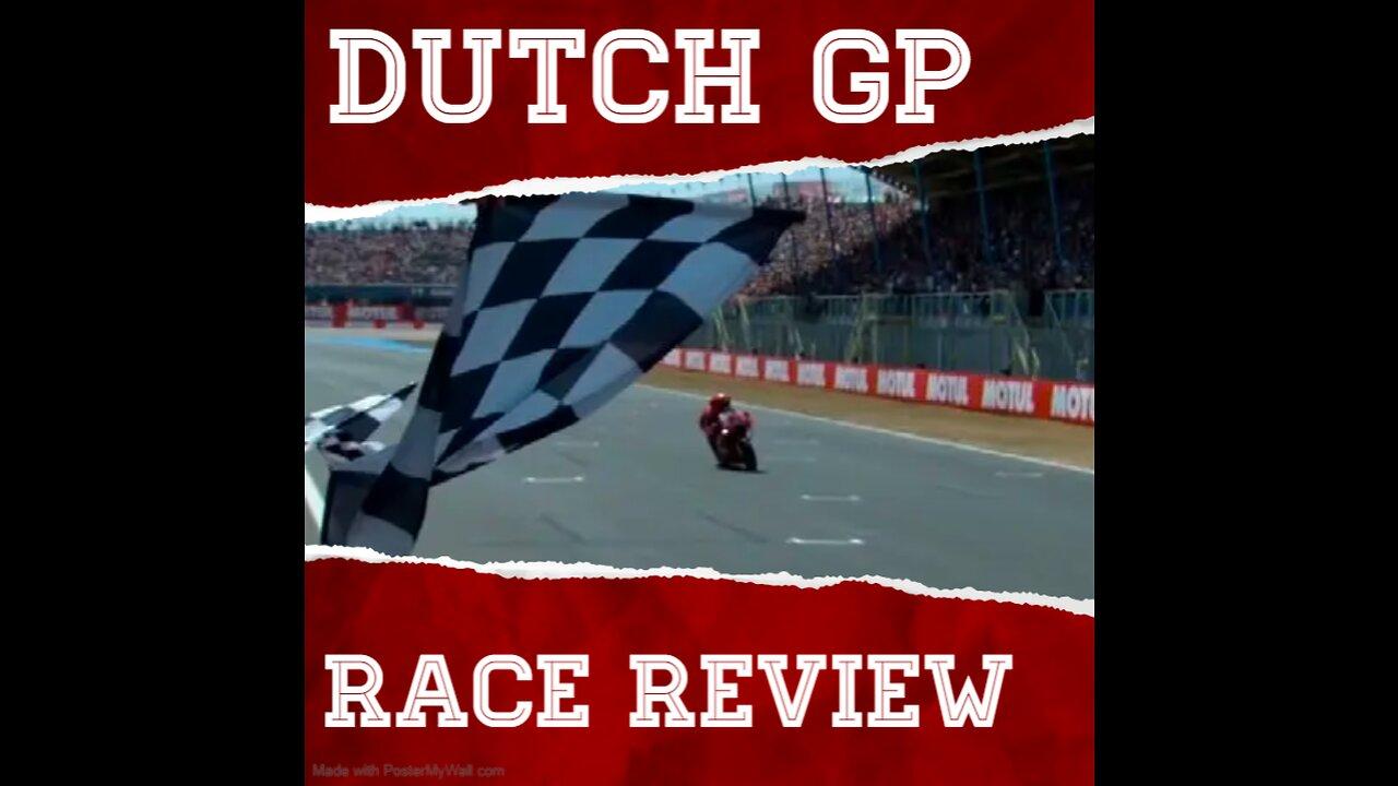 2023 MotoGP Dutch GP Race Review: Full Throttle at Assen