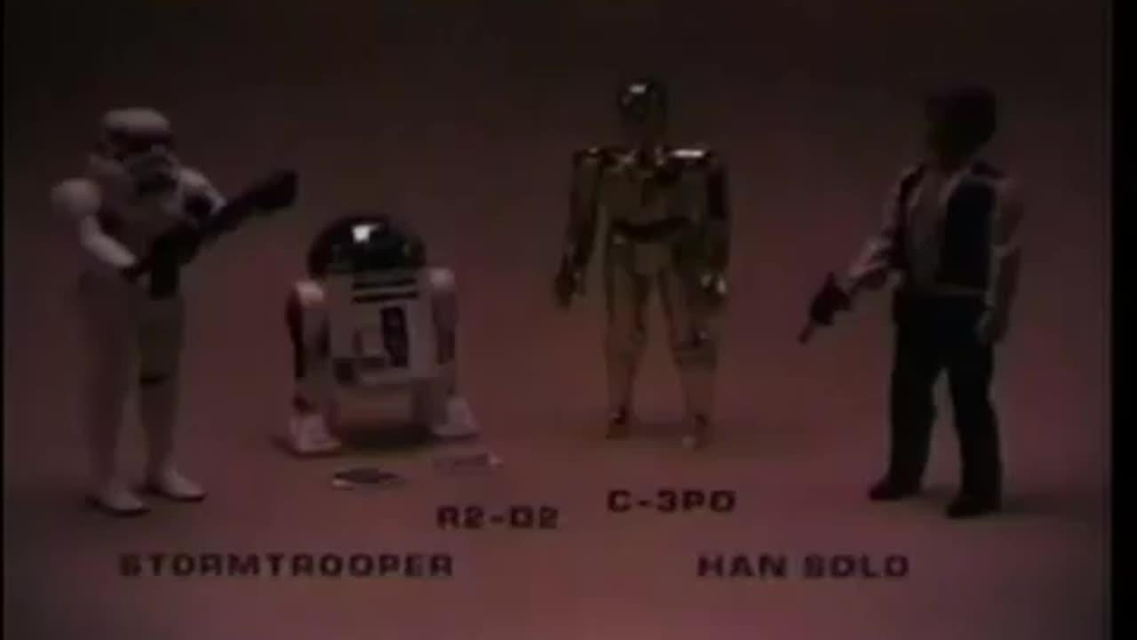Star Wars 1977 TV Vintage Toy Commercial - Kenner Large Size Action Figures #2