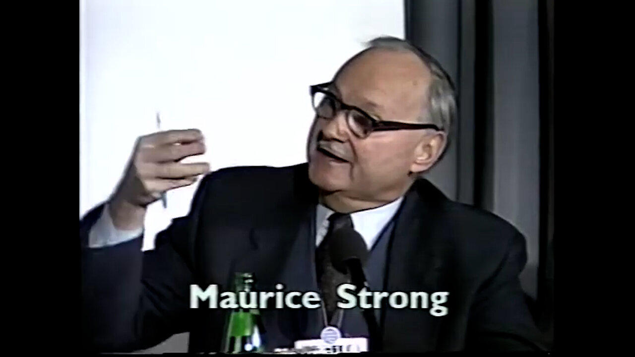 Maurice Strong on Klaus Schwab's Role in Agenda 21
