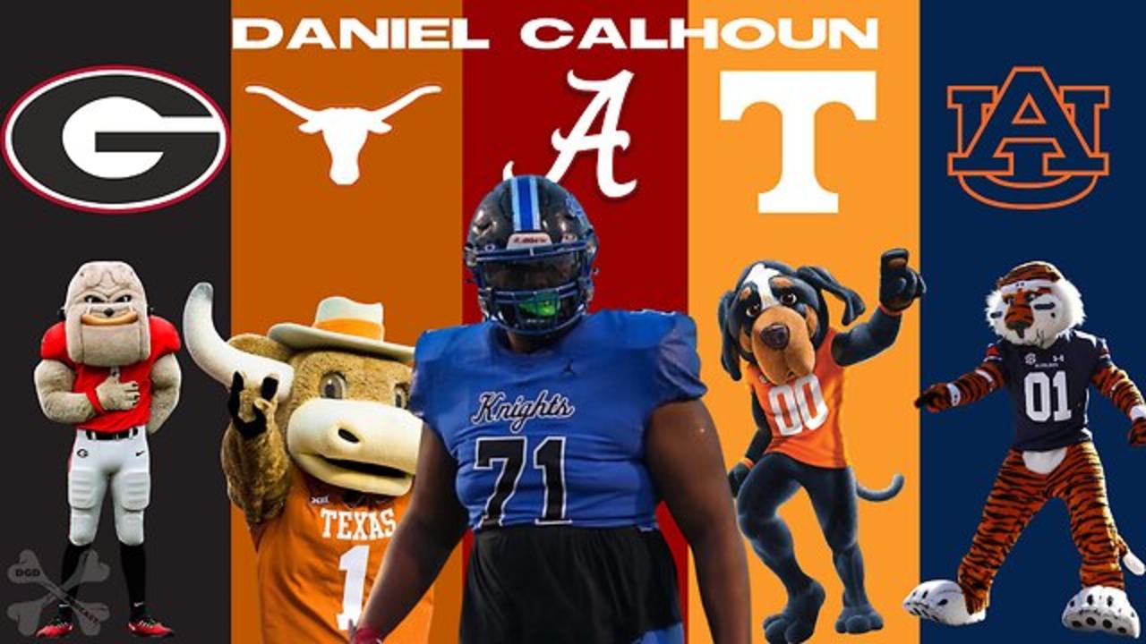Daniel Calhoun Makes His College Decision