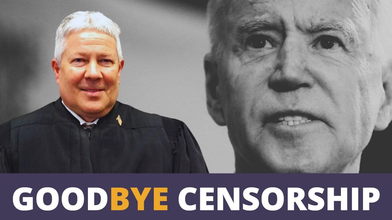 Trump Judge Obliterates Biden Censorship Regime