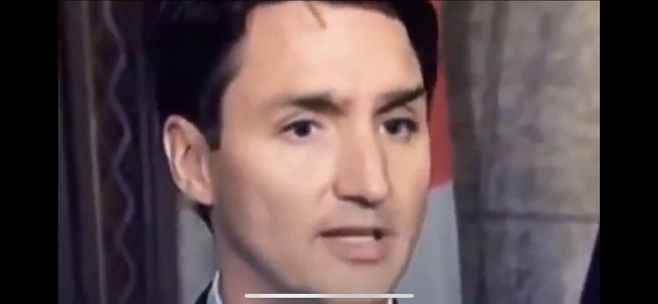 FAKE JUSTIN TRUDEAU PHONEY EYEBROW MALFUNCTION - One News Page VIDEO