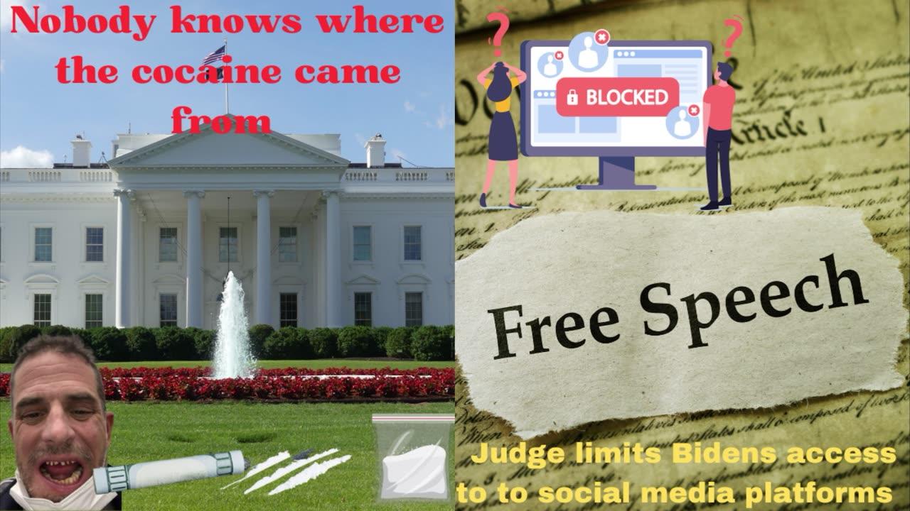 Live - Cocaine & Fireworks @ The White House - Biden Admin Blocked From Silencing Conservatives