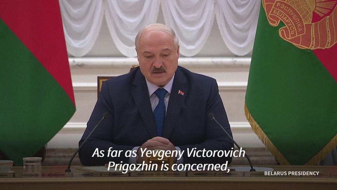 Wagner chief is still in Russia, not Belarus: Lukashenko