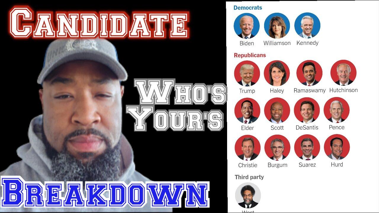 2024 Presidential Candidate Breakdown One News Page VIDEO