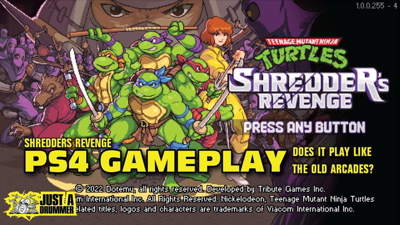 Just a Drummer - Teenage Mutant Ninja Turtles: Shredders Revenge PS4 Gameplay - Bebop Boss Fight