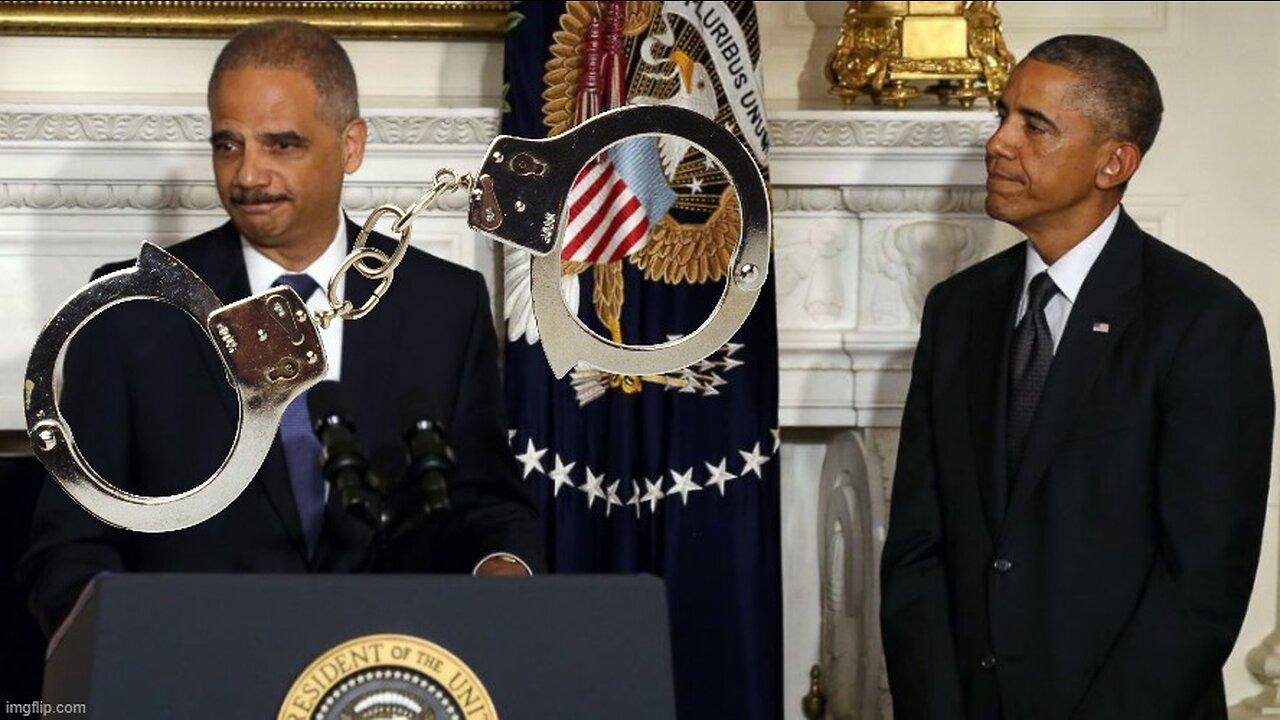 Obama’s Former AG Eric Holder Arrested :-)