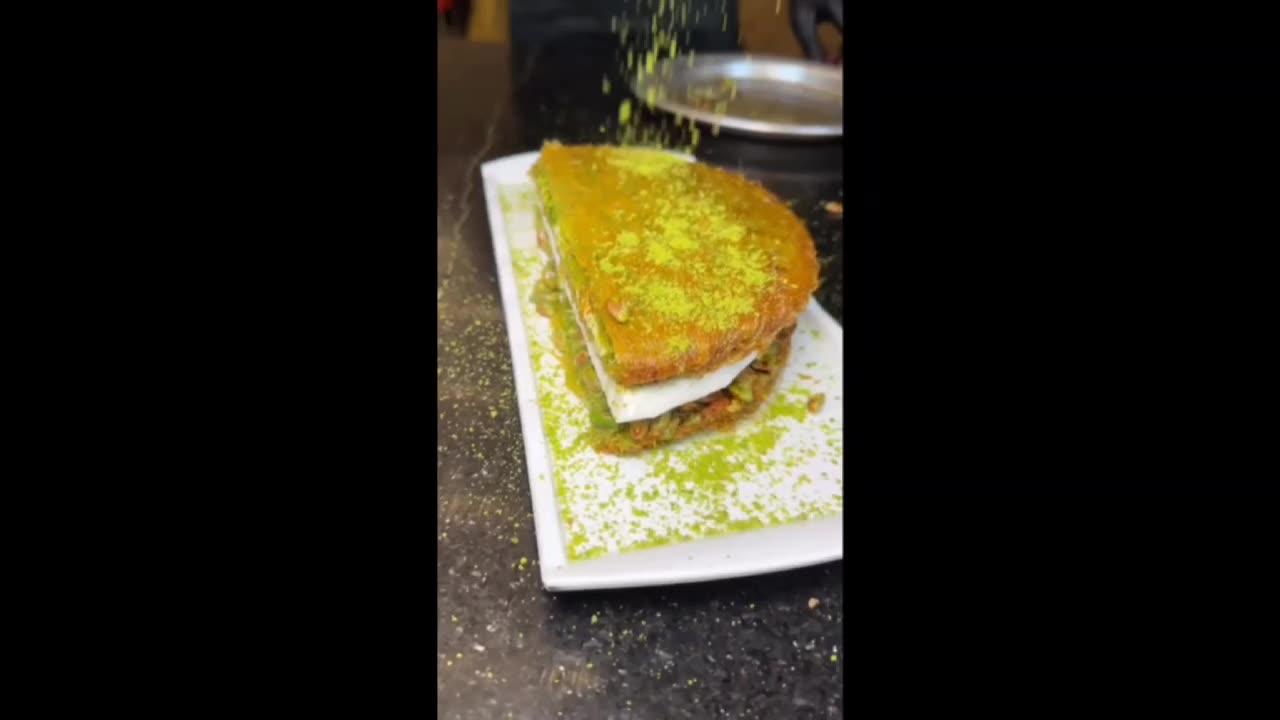 Have you ever tried Turkish knafeh???