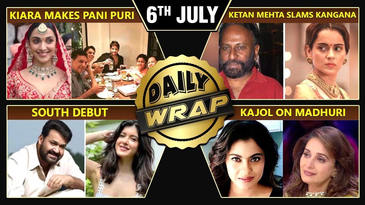 Kiara Makes Pani Puri For Mom-In-Law, Kajol On Madhuri, Shanaya's South Debut | Top 10 News