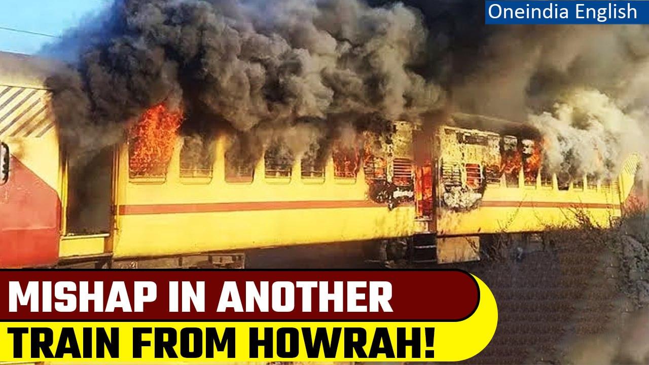 Falaknuma Express train catches fire; no injuries reported | Odisha train accident | Oneindia News