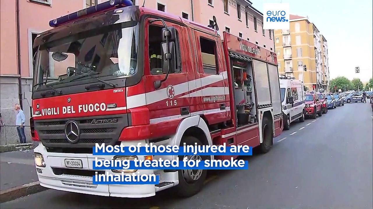 Six dead and dozens more injured in fire at Italian retirement home