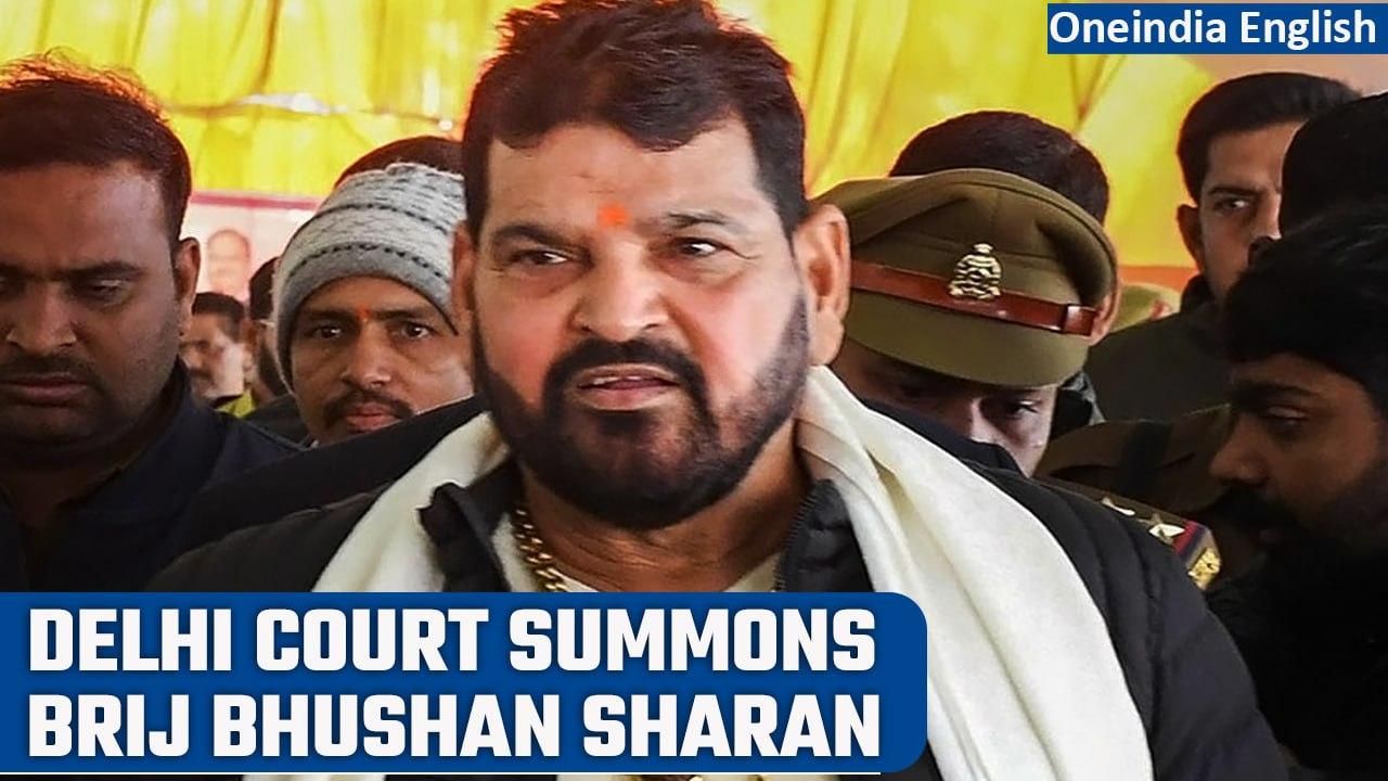 Wrestlers protests: Delhi court summons Brij Bhushan Sharan Singh on July 18 | Oneindia News