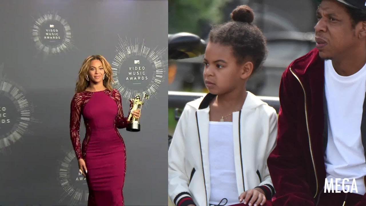 Blue Ivy Matches Mom Beyonce In Silver Outfit For New Renaissance Tour Look