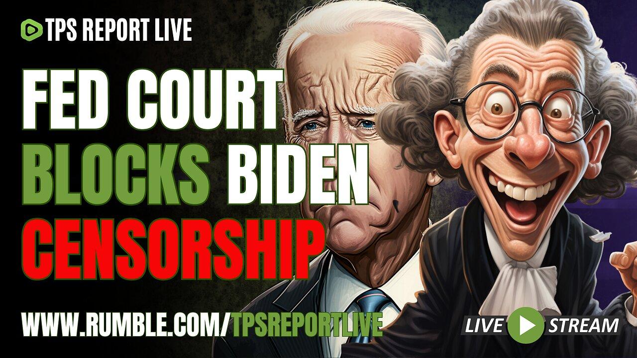 JUDGE BLOCK DEMS CENSORSHIP SCHEME • COCAINE IN THE WHITEHOUSE • CALL TO CANCEL BEN & JERRY'S