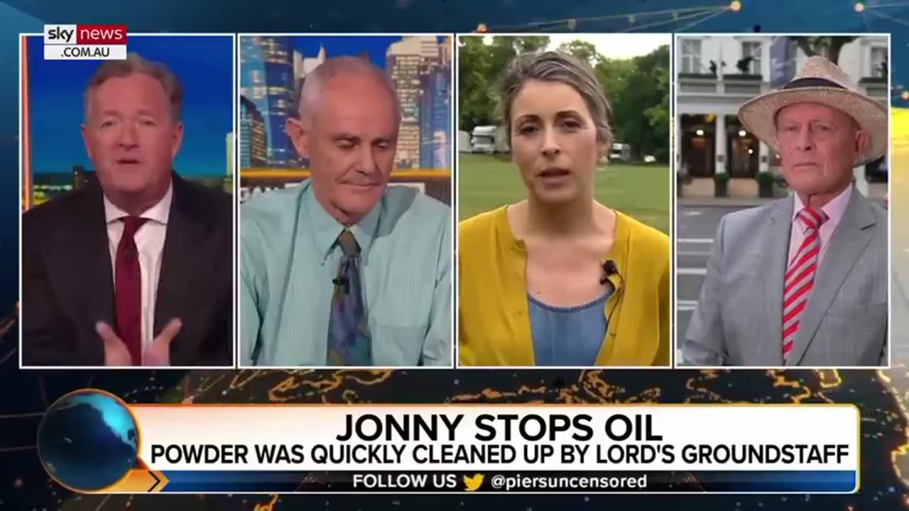 ‘YOU’RE A BUNCH OF MORONS’: PIERS MORGAN UNLEASHES ON CLIMATE PROTESTER
