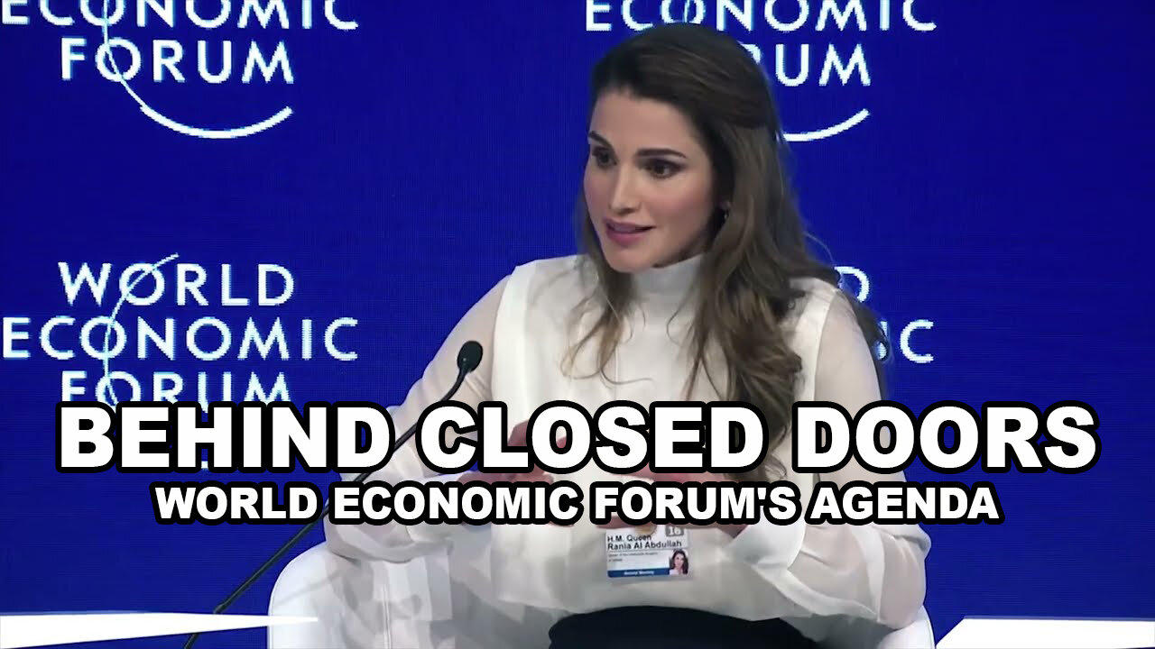 Behind Closed Doors World Economic Forum's One News Page VIDEO