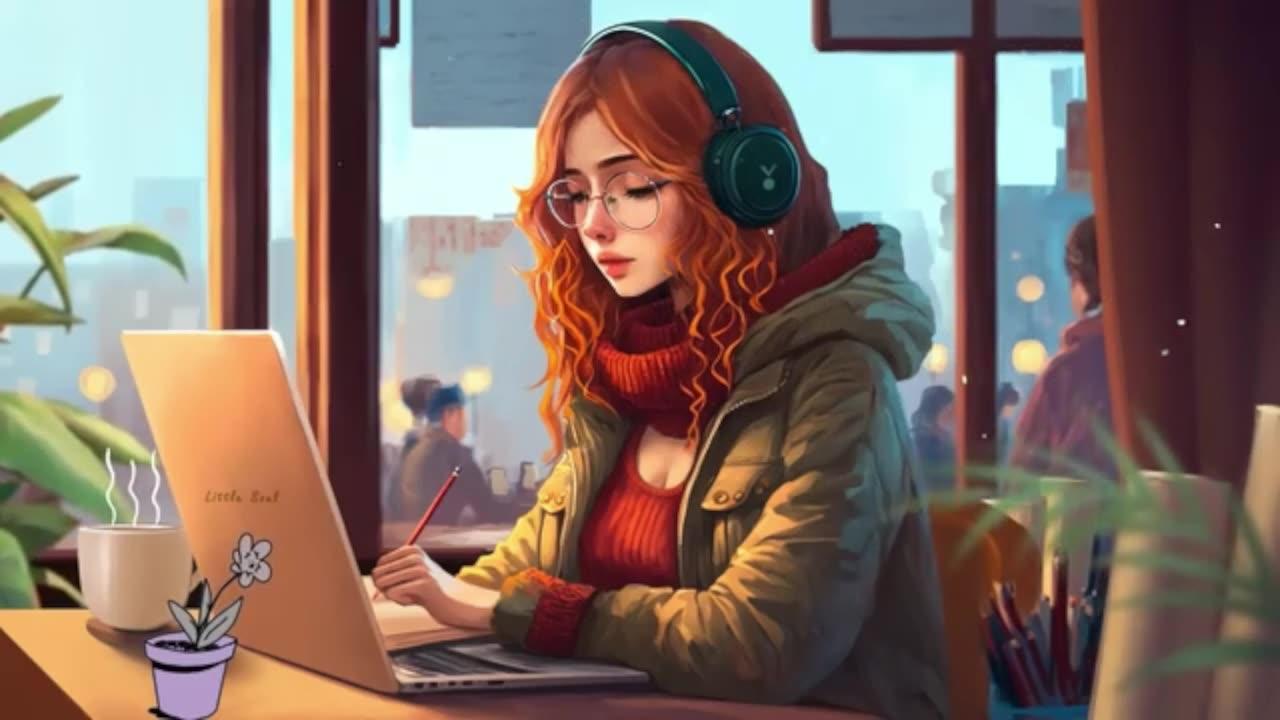 Music that makes u more inspired to study & work 🌿 Study beats ~ lofi / relax/ stress relief